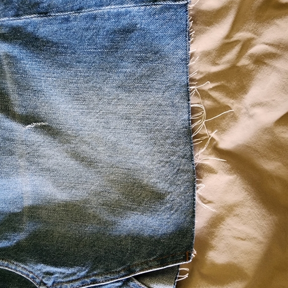 NWT Raw Hemmed Madewell Denim Skirt size 27 - Picture 5 of 8